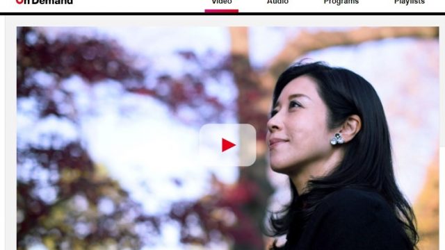 “Culture Crossroads” broadcast on-demand video on NHK World’s website.(1)