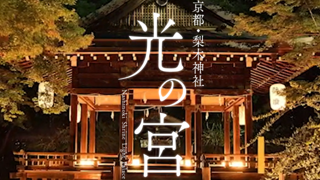 京都・梨木神社で平和イベント『光の宮』開催
